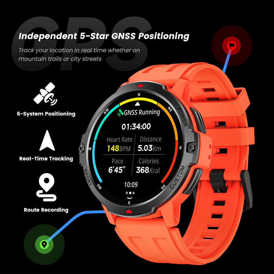 Smartwatch wasserdicht mit GPS Funktion