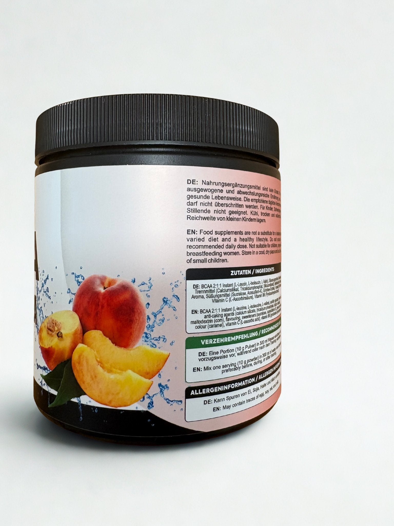 #WEGAIN - BCAA Pulver Ice Tea Peach- 200 g
