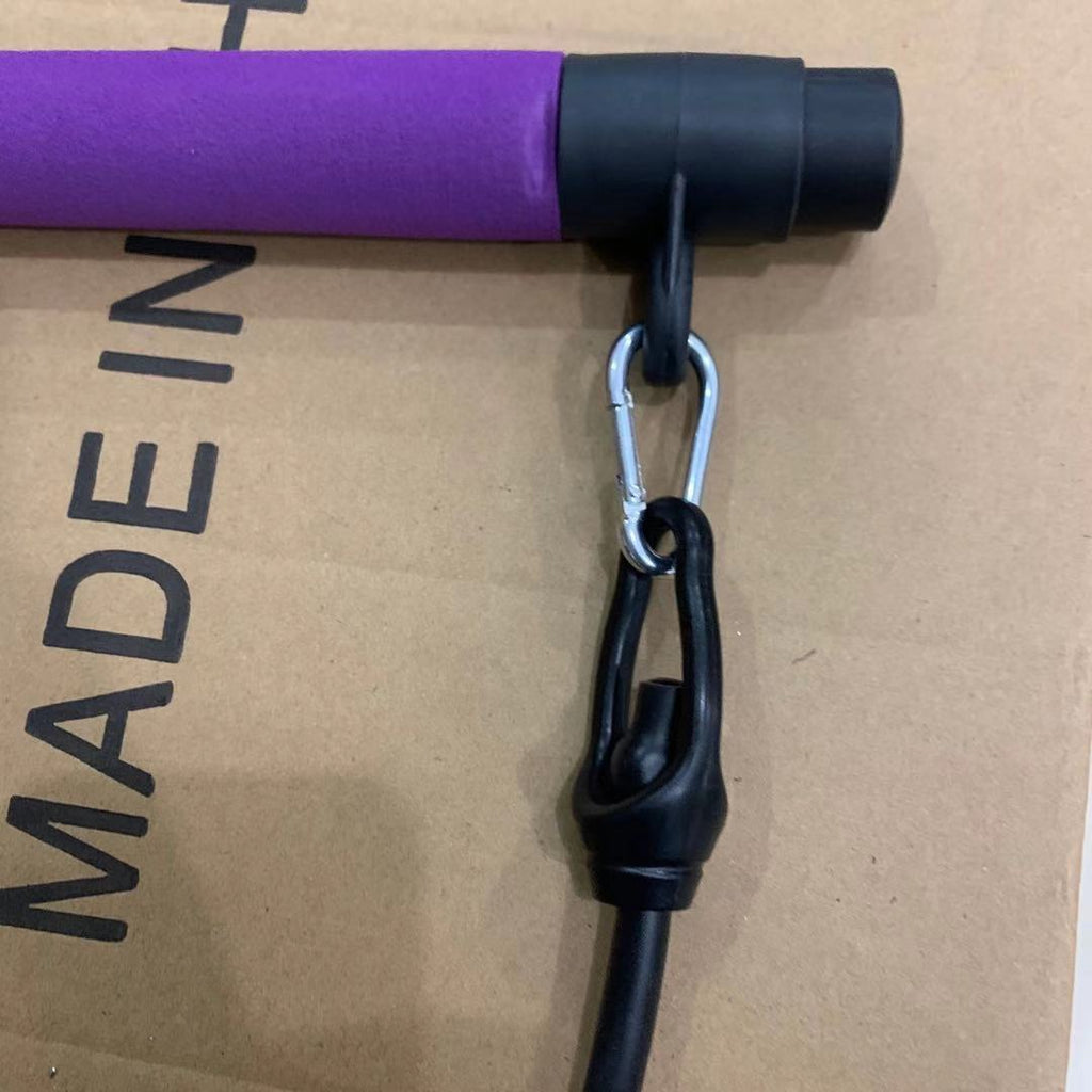 Pilates Stange mit Wiederstandsbändern