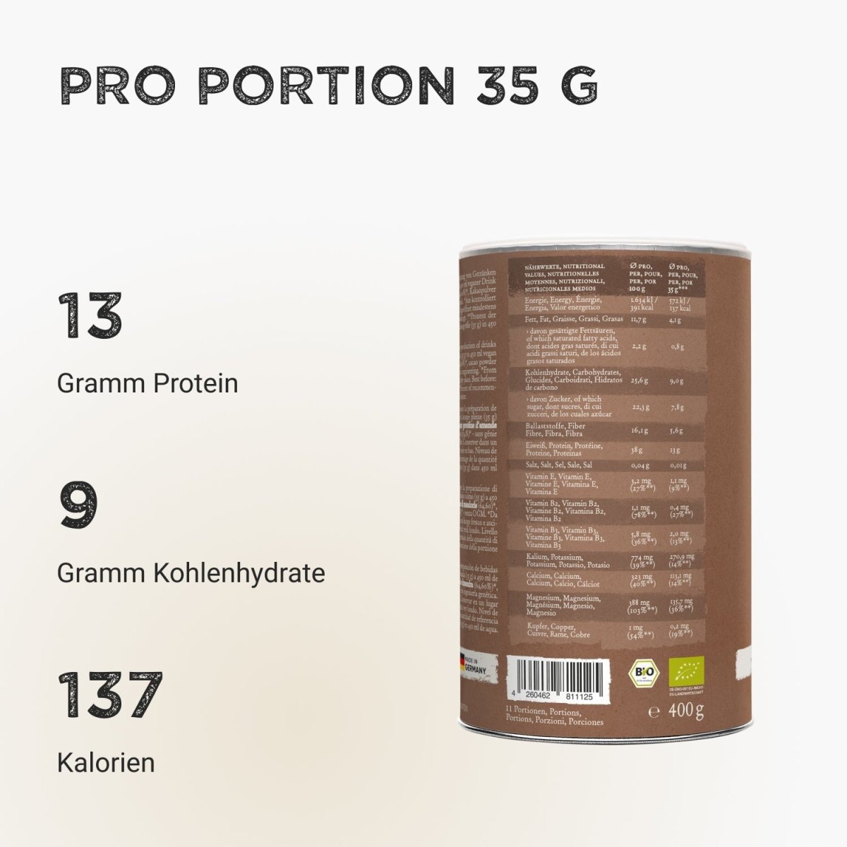 Almond Protein - Cacao