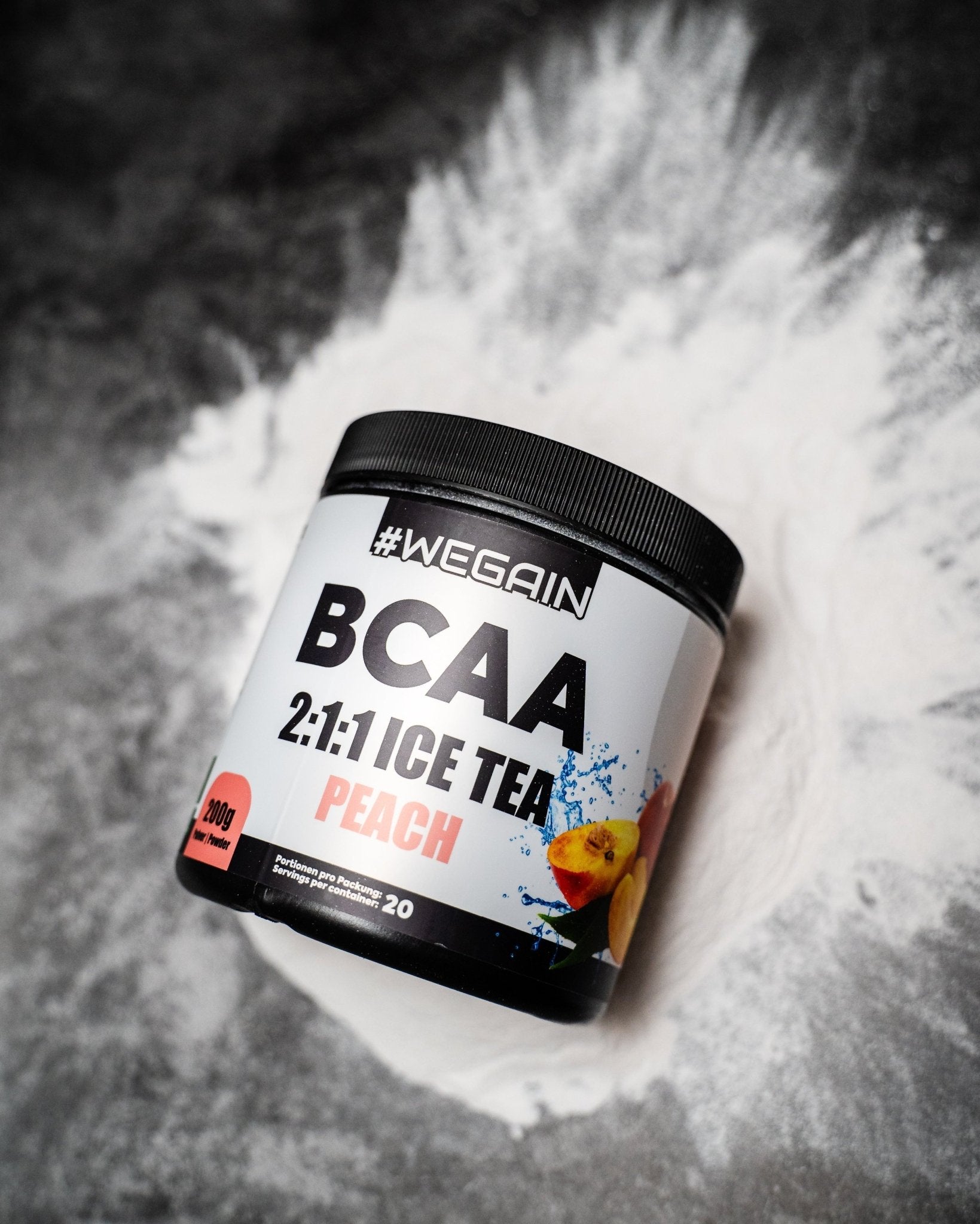 #WEGAIN - BCAA Pulver Ice Tea Peach- 200 g