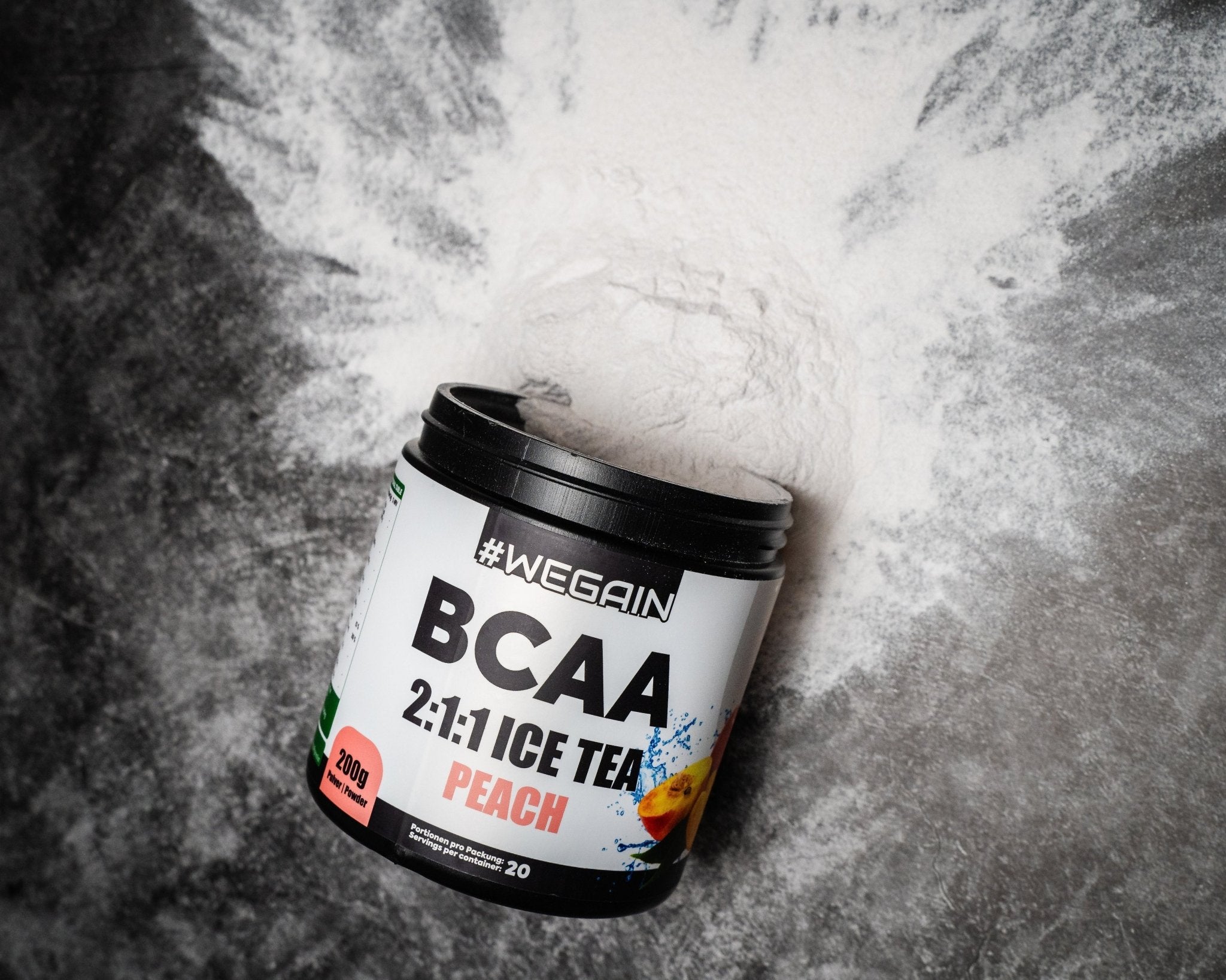 #WEGAIN - BCAA Pulver Ice Tea Peach- 200 g