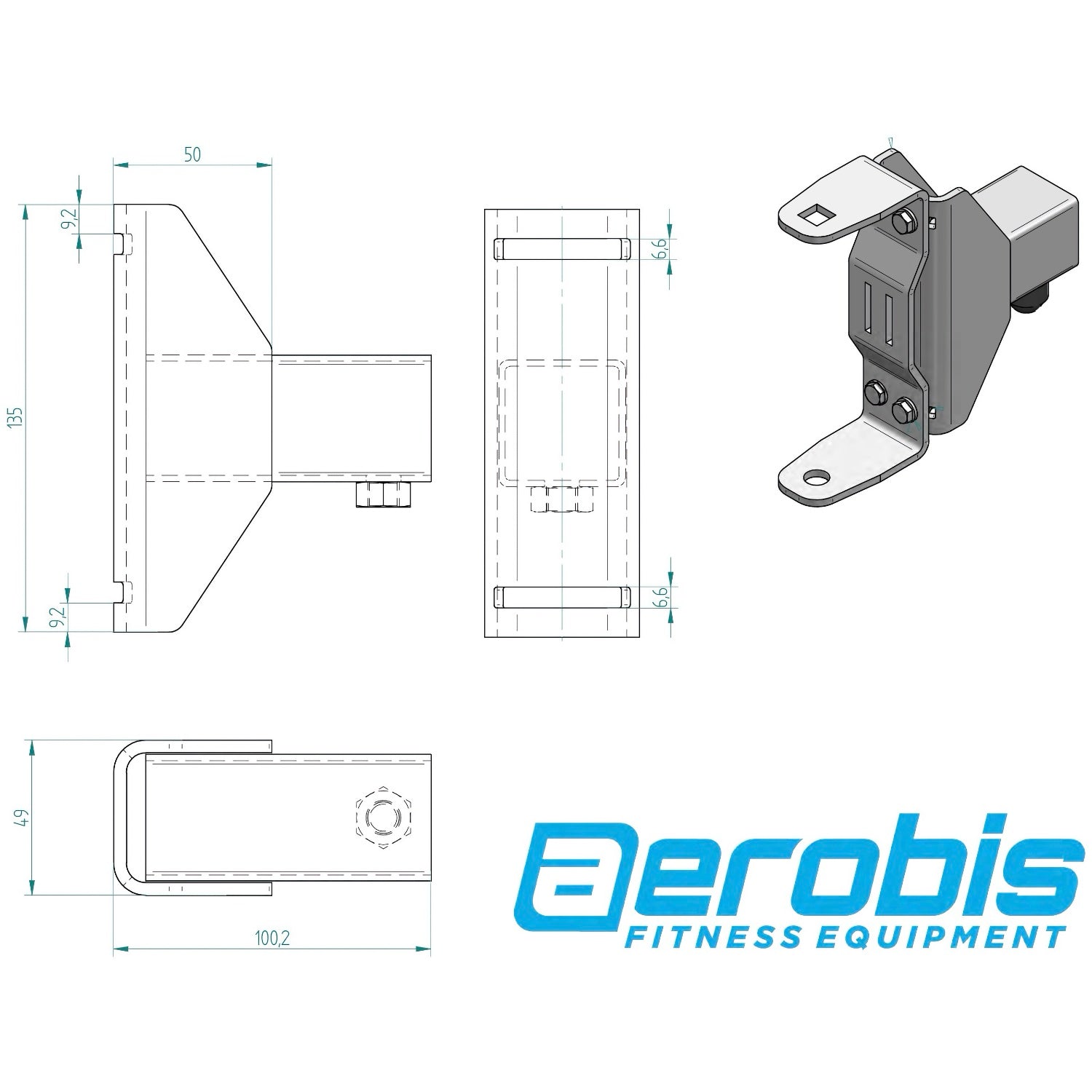 Edelstahl Höhenverstellung Wall Rail