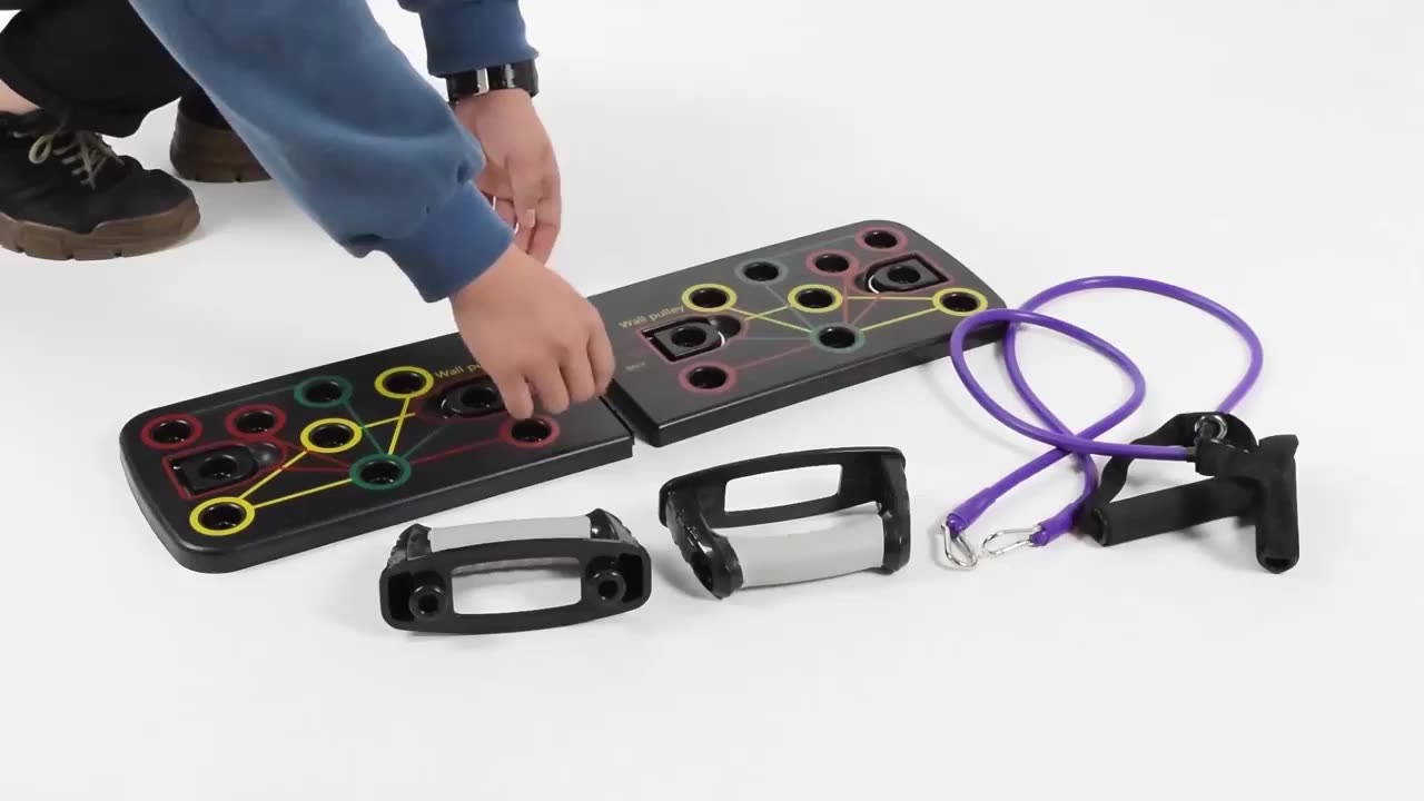 Faltbares Push-up Board Set